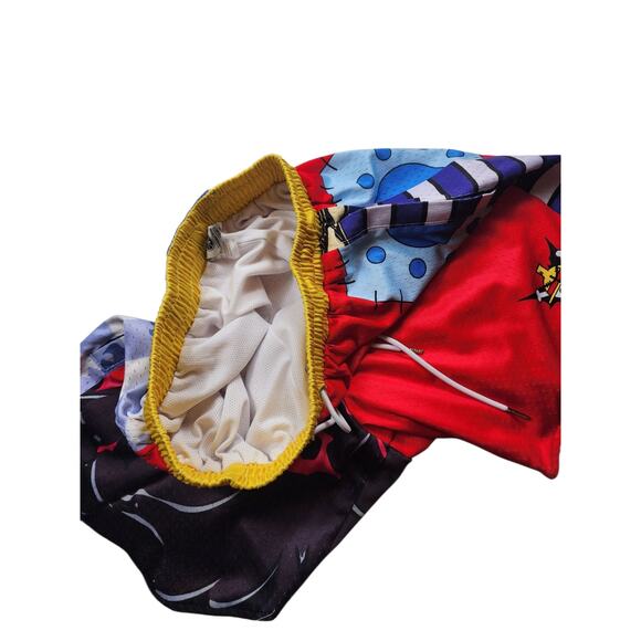 In The Lab Mens Small/Medium Basketball Shorts Graphic Print Mesh Activewear - Picture 4 of 16